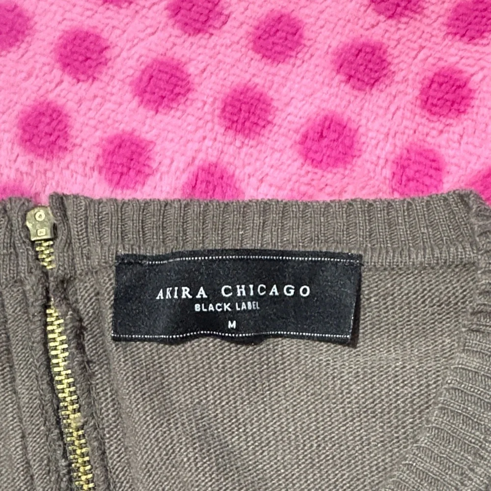 AKIRA Brown Knit Sweater